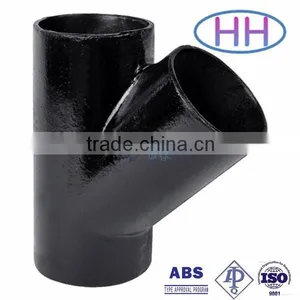 8 Inch Carbon Steel y Tee Pipe Fitting thumbnail-1