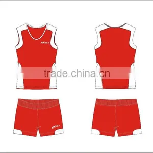 2016 Fashionable Sleeveless Volleyball Jerseys for Women thumbnail-4