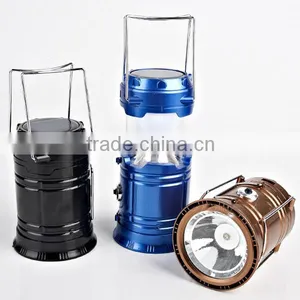 Portable Solar LED Flashlight for Camping thumbnail-6