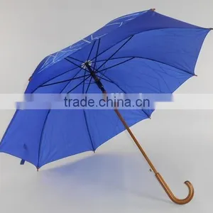 23 Inches Wooden Hande Umbrella Features thumbnail-1