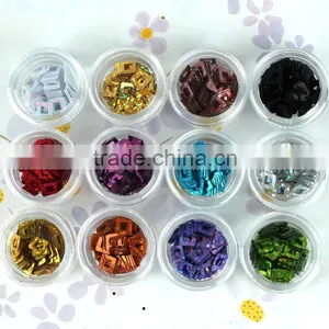 2015 Various Shapes 12pcs Colorful 3d Nail Art Decoration thumbnail-4