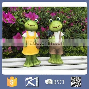 Home & Garden Decor Ceramic Frog Statue thumbnail-4