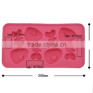 100% Food Grade Wholesale Fish Bone Style Flexible Ice Cube Tray thumbnail-3