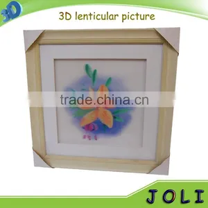 Flowers Plants Art and Craft 3d Picture Painting With Frame thumbnail-1