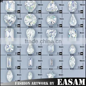 2015 High Quality Sharp Bottom Rhinestone/tip Accessories Crystal for Nail Art Decoration thumbnail-1