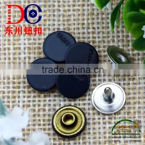 Oeko-tex Jeans Rivet Black Color Custom Logo Metal Button for Jean thumbnail-2