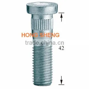 Multi - Edge Alloy Steel 10.9 Grade Wheel Stud thumbnail-1