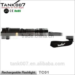 TANK007 Army Torch Light Rechargeable Led Torch Light Portable Relight Rechargeable Book Light thumbnail-6