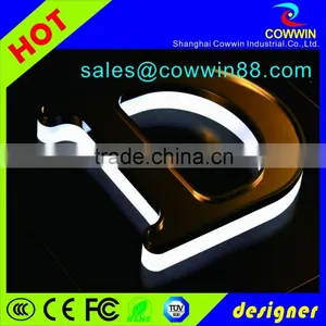 Decorative LED Illuminated Halo Shop Sign Backlit Channel Letter thumbnail-5