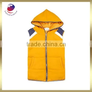 Yellow Winter Vest thumbnail-1