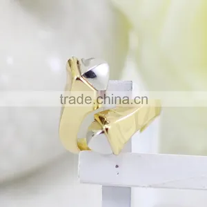 Kingman Full Peacock New Design Gold Finger Ring thumbnail-4