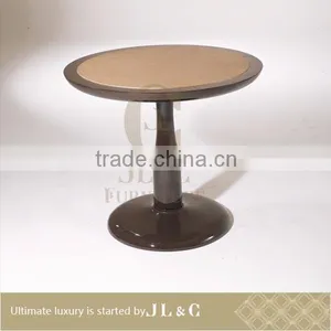 Luxury Living Room JT10-09 Elegant Pedestal Tea Table High-end Furniture Factory Price From China JL&C Furniture thumbnail-1