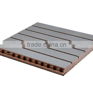 Sound Absorption Mdf Wooden Grooved Panel for Auditorium thumbnail-6