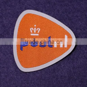 Custom Woven Patch Badge And Woven Patches With Overlock For Clothing thumbnail-4