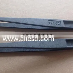 Conductive Fiber Plastic Cleanroom ESD Plastic Tweezer 93302 thumbnail-1