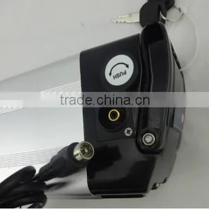 GEB Rechargeable Li-ion 36V 10Ah Silver Fish Battery for Electric Bicycle With Charger thumbnail-5