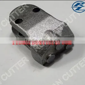 WB39 WS39 Foundation Drilling Tools Quick Change Bars Flat Teeth Replaceable Blocks Piling Rig Flat Casing Teeth thumbnail-1