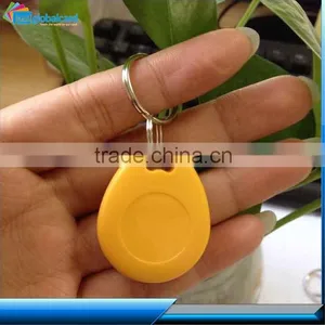 2014 Best Selling Free Sample 13.56mhz and 125khz Waterproof Abs Customized Colorful Tk4100 Rfid Keyfob thumbnail-1
