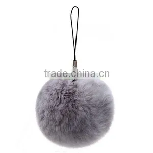 Natural Beautiful Rabbit Fur Ball for Toys thumbnail-4