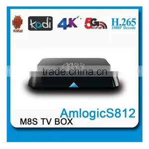 4K KODI Set Top Box 4.4 Kodi Box Amlogic S812 Quad Core Professional KODI Set Top Box Android 4.4 thumbnail-4