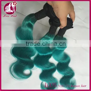 2016 Very Popular 100% Human Virgin Brazilian Hair Ombre Color Hair Extensions thumbnail-3