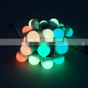 16mm 30mm Milk Cover WS2811 String LED Pixel Module Light thumbnail-1
