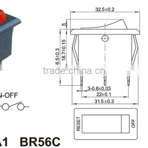 Trip Switch,home Appliance Rocker Switch,air Conditioner Cooling/*/*-switches thumbnail-5