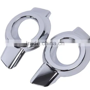 Car Front Fog Lamp Cover 2 Pcs ABS Chrome For Renault Kwid 2016 Accessories thumbnail-1
