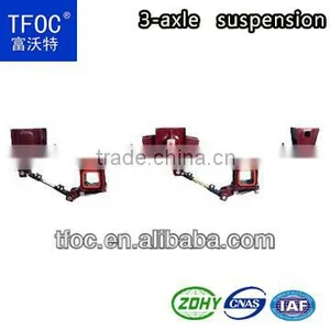 Steel Red 3-axle Mechanical Suspension thumbnail-1