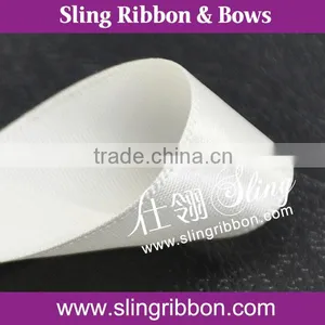 15mm Cheap Antique White Single Face Satin Ribbon Wholesale thumbnail-2