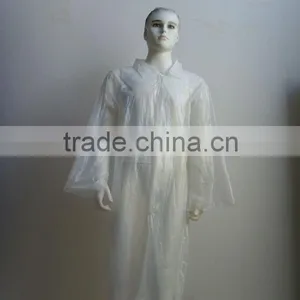 Disposable PE Visit Coat thumbnail-1