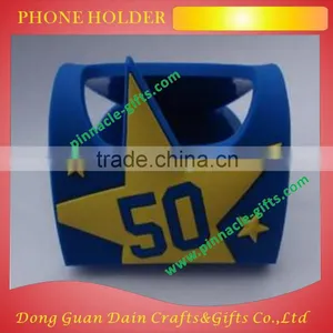 3d Silicone Mobile Phone Holders With Charms thumbnail-2