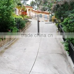 Wrought Iron Gate Designs for Schools, American Steel Door Entrance Steel Door Main Gate Design on Online Shopping thumbnail-2