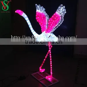 New Led Flamingo Sculpture Lights thumbnail-3