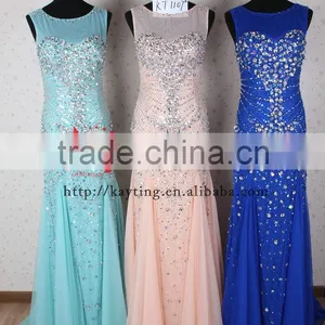 New Picture Fashion Sex Long Dresses Nude Lace Evening Dress 2013 Flounced Evening Dress thumbnail-4