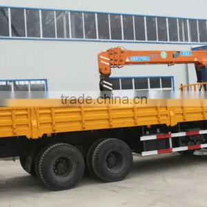 8ton Quicklift Compact Cranes, SQ8S4, Hydraulic Truck Crane With Telescopic Booms. thumbnail-1