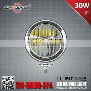 5 Inch 30W Round LED Driving Light Work Light With Cree Chip Fog Light thumbnail-3
