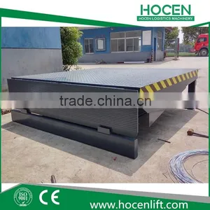 8T, 10t, 12T, 15T Warehouse Fixed Electric Hydraulic Trailers Heavy Duty Loading Ramp For Sale thumbnail-3