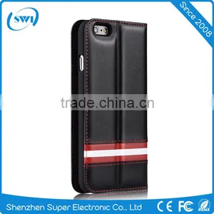 New Flip Card Pocket Genuine Leather Wallet Phone Case Cover Skin For IPhone 6 6S 6 Plus thumbnail-4
