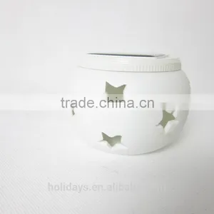 2015 New Style Ceramics Vat Shape Star Projector Solar Light thumbnail-6