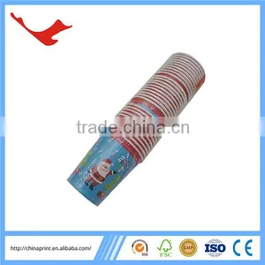 007 Christmas Decoration Custom Printed Disposable Paper Cup thumbnail-3