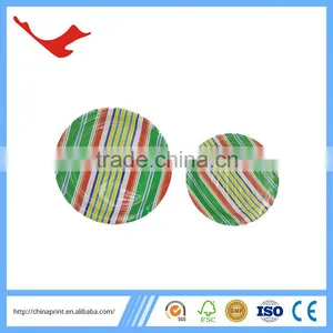 001 Party Decoration Supply Disposable Paper Plate Sizes thumbnail-3
