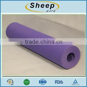 Portable Floor Exercise Not Deformed Gym Yoga Mat Fabric thumbnail-1