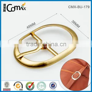 Zinc Alloy Pin Buckle Arc Gold Metal Hat Buckle Hook thumbnail-1