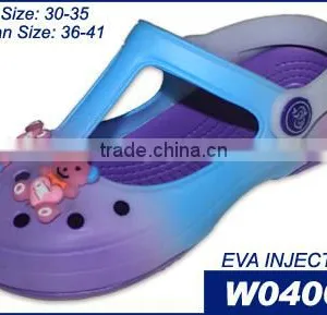 Clear PVC Women Jelly Clog Shoes thumbnail-1