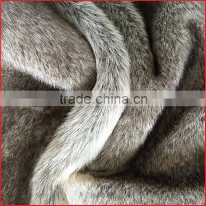 Wild Mannered Gray Fox Faux Fur Throw Blanket thumbnail-5