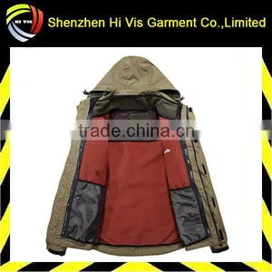 High Quality Double Zipper Winter Windproof Jacket thumbnail-3