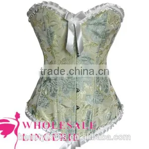 Sexy Sweet Floral Waist Training Corset for Girl thumbnail-2