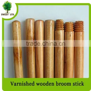 2016 Factory Price Varnished Wood Stick/Wooden Brush Handle for Sweeping Tools thumbnail-5
