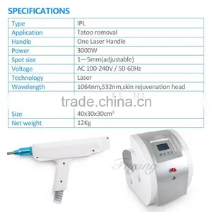 Home Tattoo Laser Machine Medical Laser 1 HZ Tatoo Removal Brown Age Spots Removal thumbnail-3